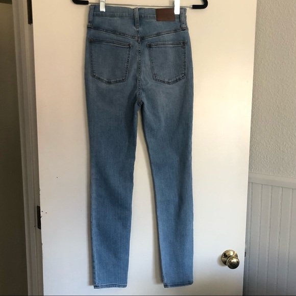 Madewell Roadtripper 11” HighRise Jeans Button Front Edition Size 25 - Picture 4 of 16